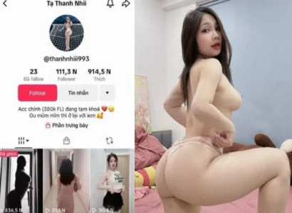 Cô nàng tiktoker Tạ Thanh Nhi bị nện cực ngon