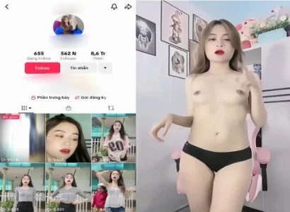 Cuộc chơi với em Tiktoker da trắng vóc dáng cực ngon